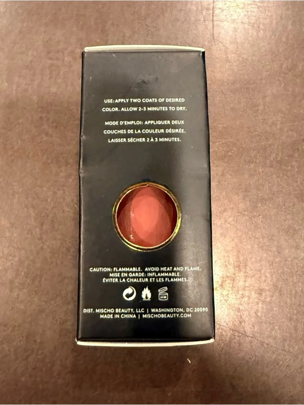 Mischo Beauty Nail Lacquer Ijama Toasted Rose New In Box